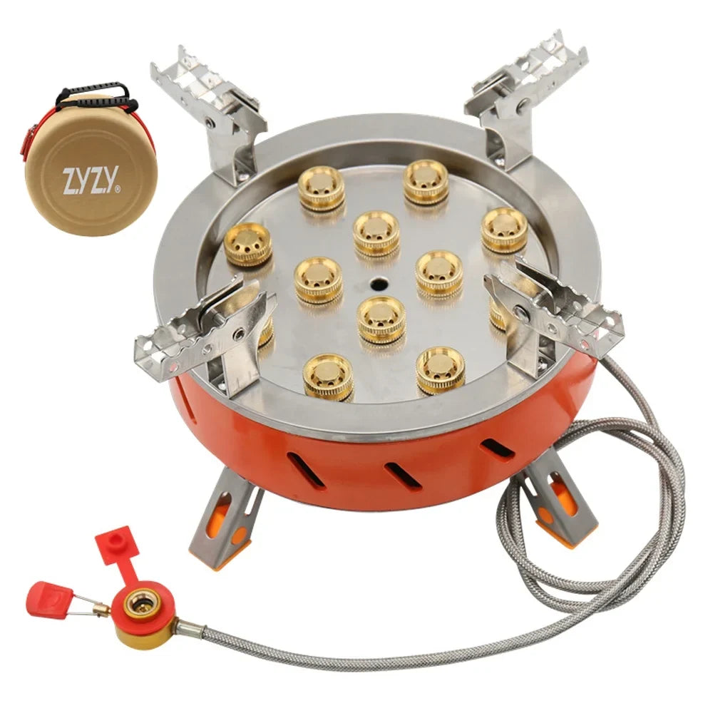 Windproof ZYZY High-Power Camping - for Furnace Gases Camping Stove 12-Core and Outdoor Stove,