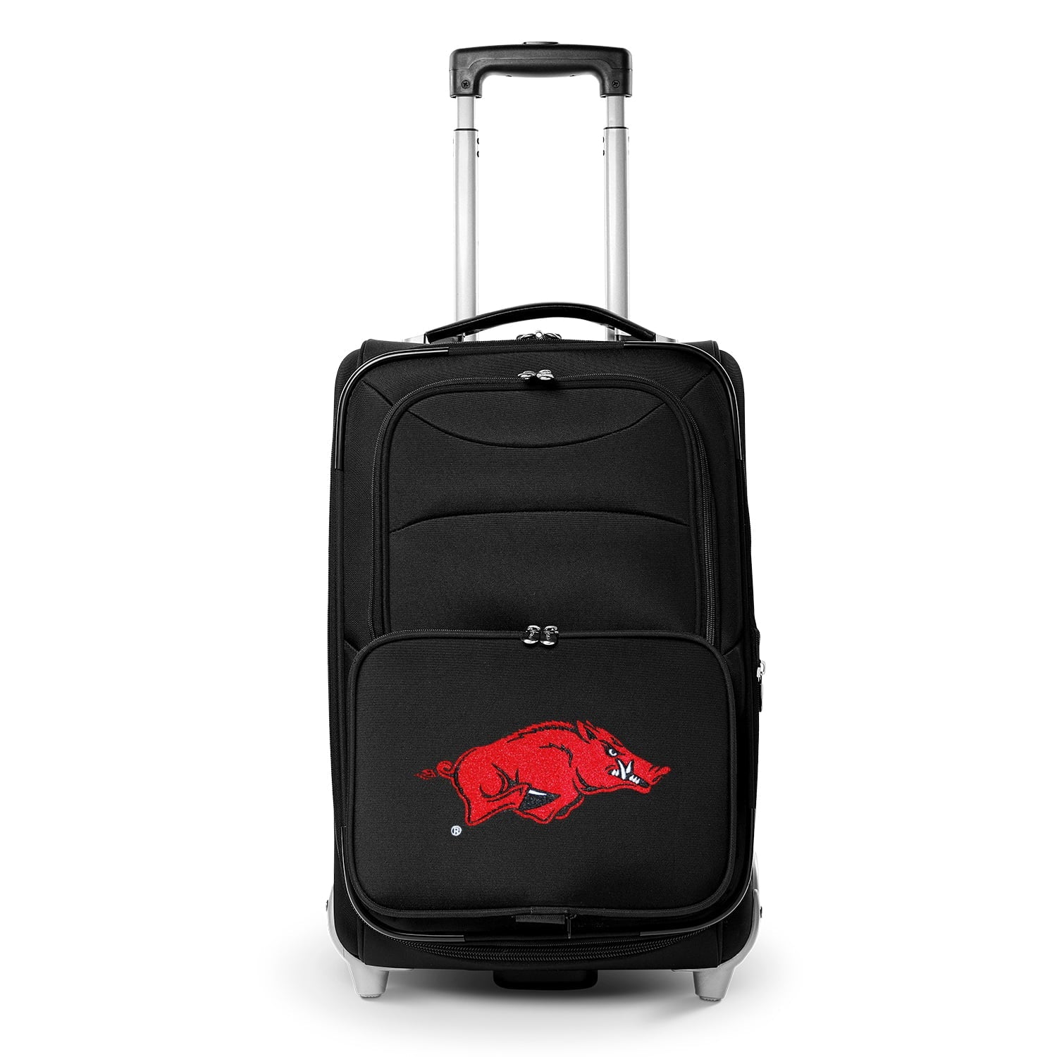 Arkansas Razorbacks 21" MOJO Carry-On Rolling Black Softside Suitcase