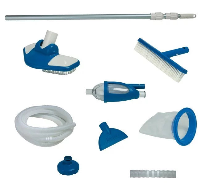 Skimmer & Filter Sand Maintenance Intex GPH Pool 2100 Kit, Deluxe Pump, Pool