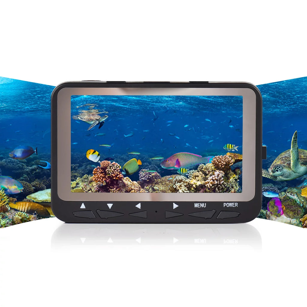 Boat 1200TVL LCD8PCS 4.3'' Arealer Camera Underwater Ice IR Fish Night LED Camera 15M/30M Fishing for Fishing Vision Finder