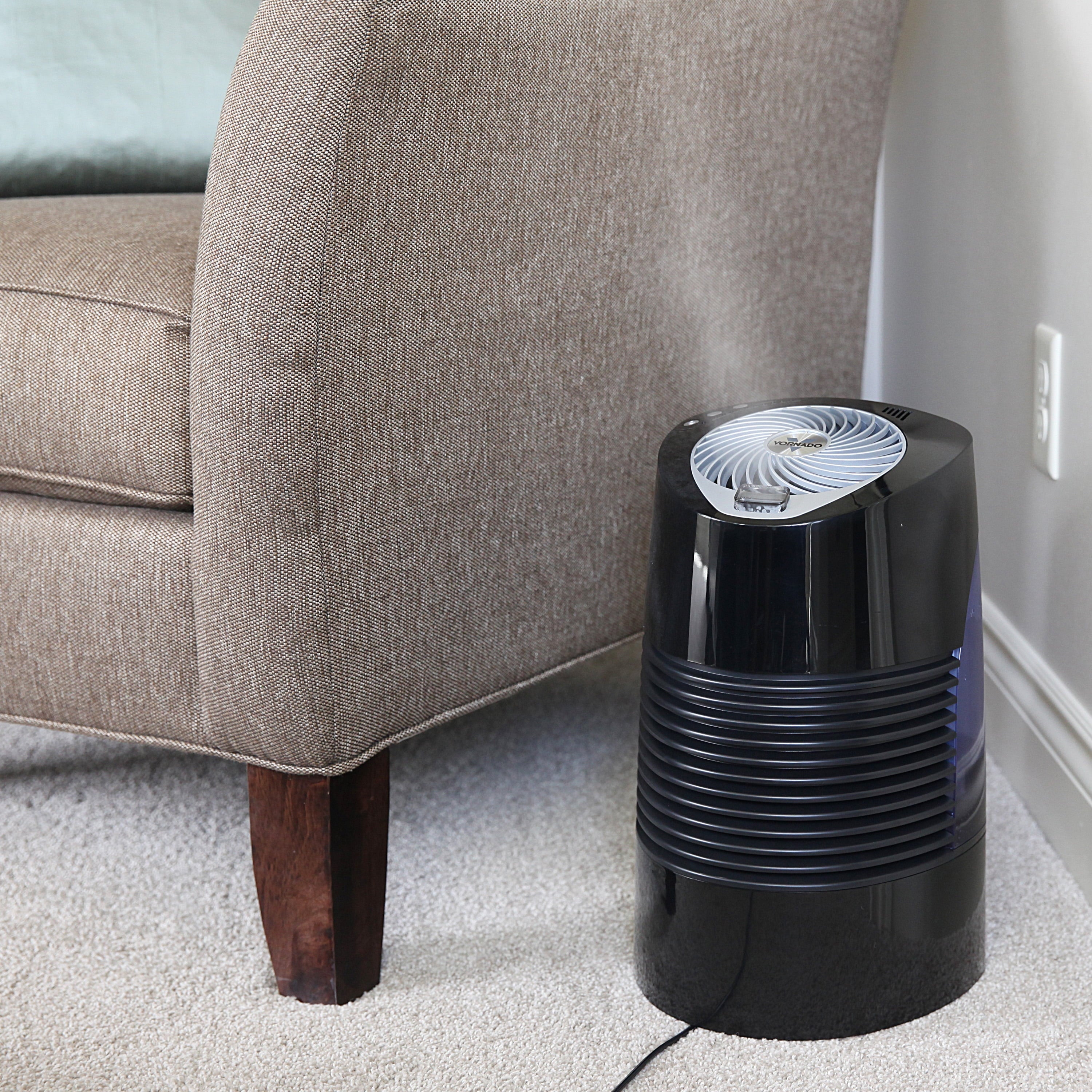 Ultrasonic New Whole Room and Blue, Vornado Ultra Humidifier, 3 Black