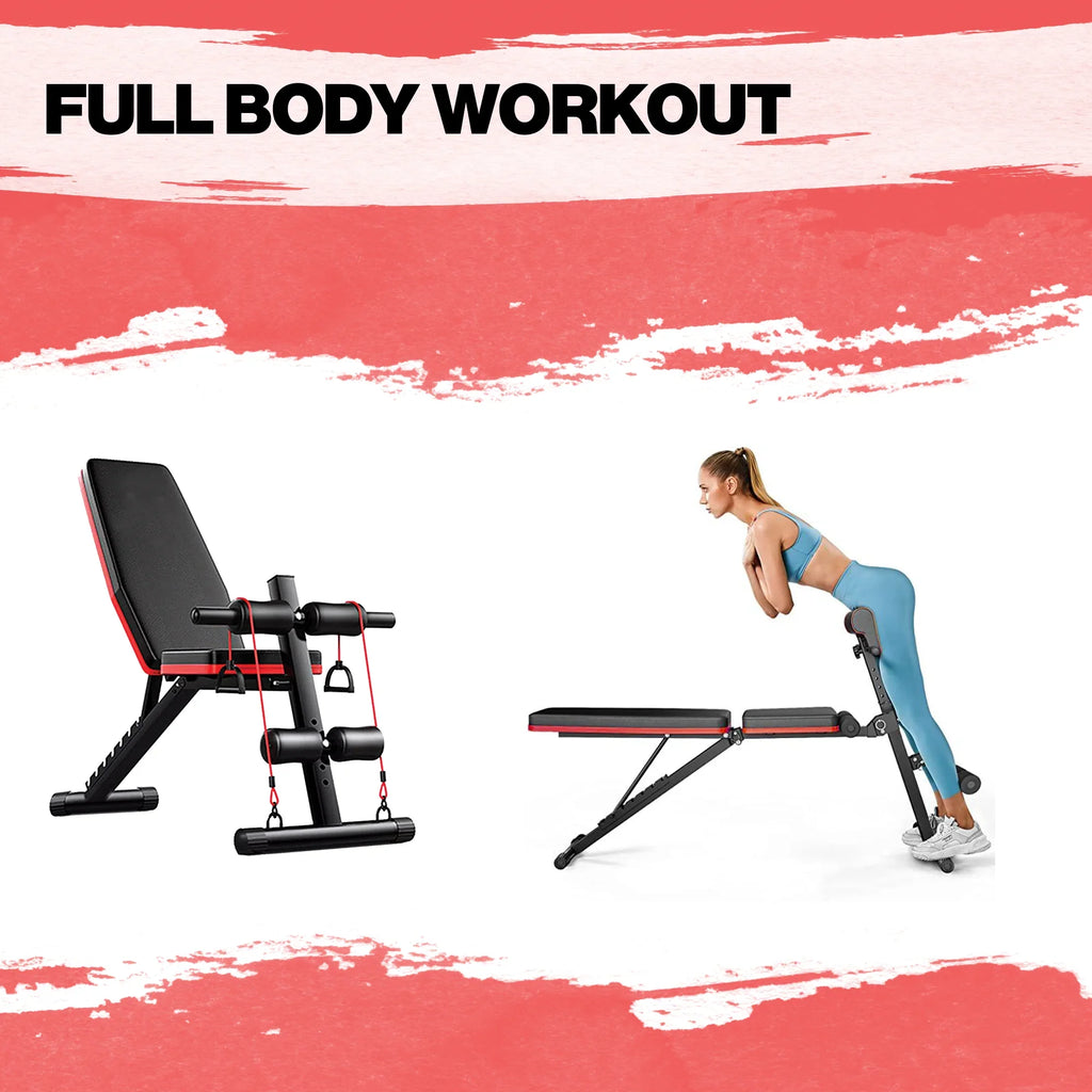 Ideal Decline Bench Bench workouts | Training, Workout Foldable Press | body For Exercise home Weight Home full Bench for for | for Adjustable Premium Workout Incline bench Gym Strength IRONGEAR