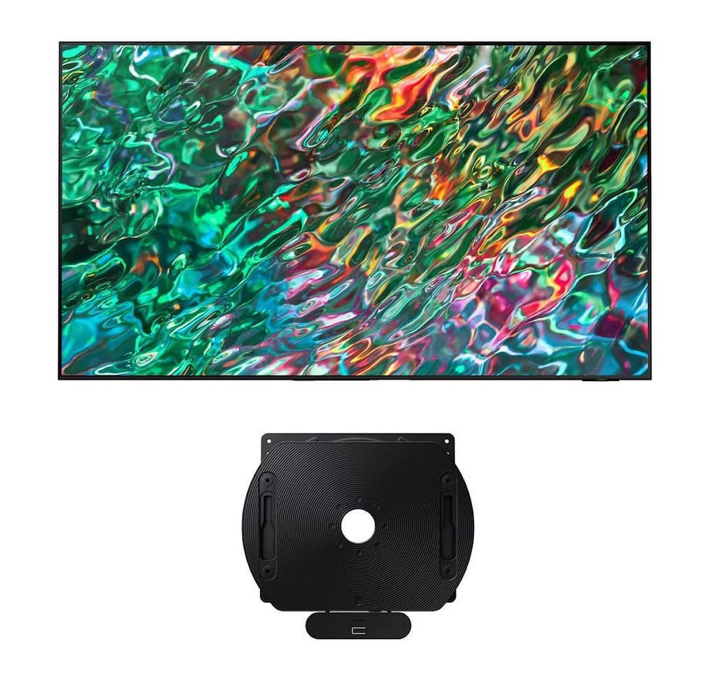 QLED 50" Samsung Quantum for Wall 43"-55" 4K Matrix Samsung Samsung TV QN50QN90BAFXZA Auto-Rotating Smart Neo with TVs Mount (2022) VG-ARAB22WMT a