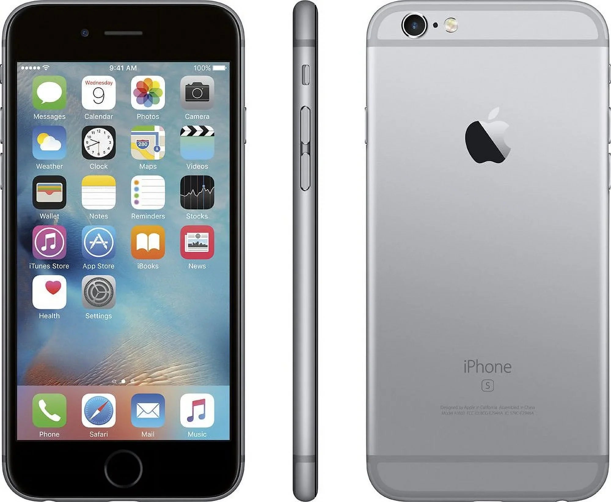 Gray Pre-Owned (Cricket 64GB 6s (Refurbished: Wireless) Good) iPhone Space