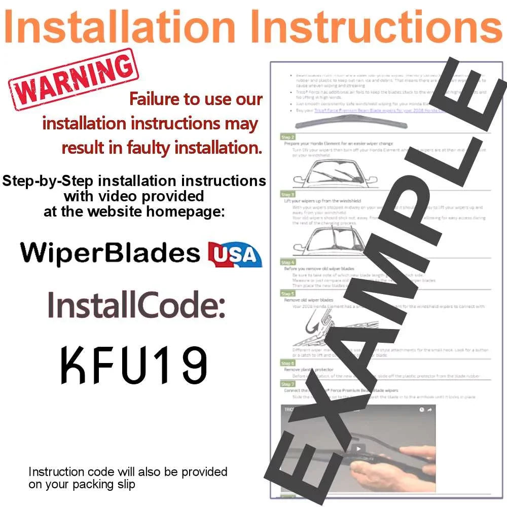 Wiper (Set 3) Wipers w/Rear Blade of CR-V Beam 2018 Honda