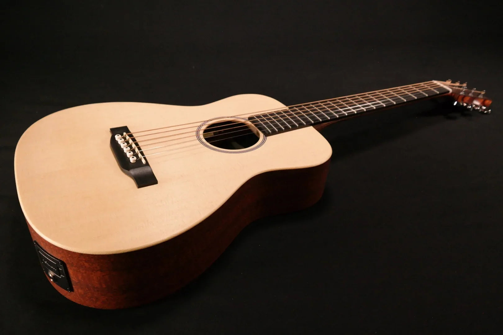 Martin Sitka HPL w/Gig Solid Acoustic/Electric Little Martin Bag LX1E Spruce/Mahogany 838