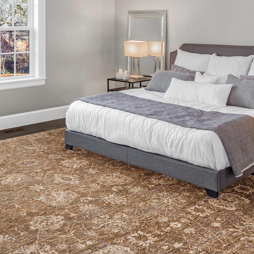 3' Rugs Yarra YA7 x Chocolate 5' Dalyn Rug