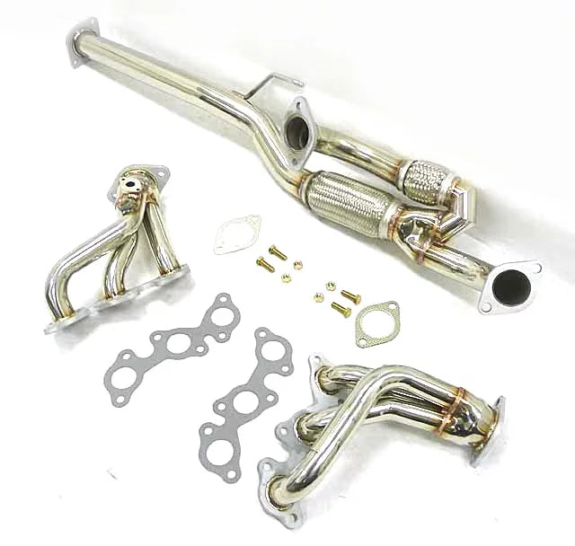 Fitment 3.0L Stainless 01 to CA By For Header 93 V6 MZ-FE Lexus Spec ES300 OBX-RS