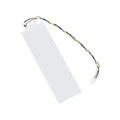 APPLIANCE WR17X13140 OEM PADDLE WH GENUINE - PART ASM FRT SWITCH GE