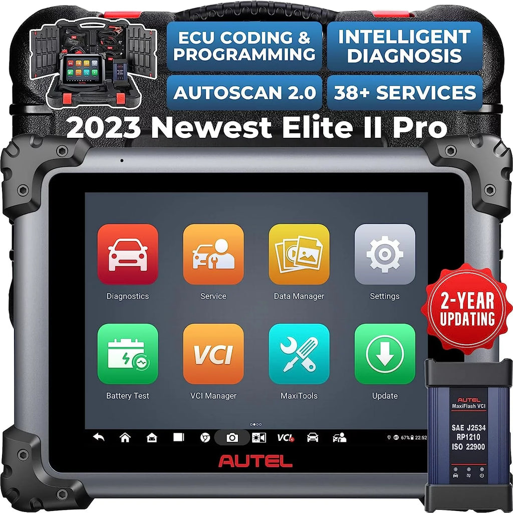 Car Coding, Ver. Elite MS909/ New 2 Elite J2534 Programming MaxiSys 2 II Free ECU Intelligent Services Years Tool Scan 38+ Pro MS919/ Diagnostic Diagnostic Autel & of 2.0,