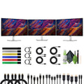 U2723QE C Hub, Monitors 3x 4K Kit 2160 with UltraSharp With Hz more HDMI 60 UHD WLED Cleaning Computer 27" LCD USB 3840 Bundle Docking x HDR IPS Screen at Dell DisplayPort, and Monitor,