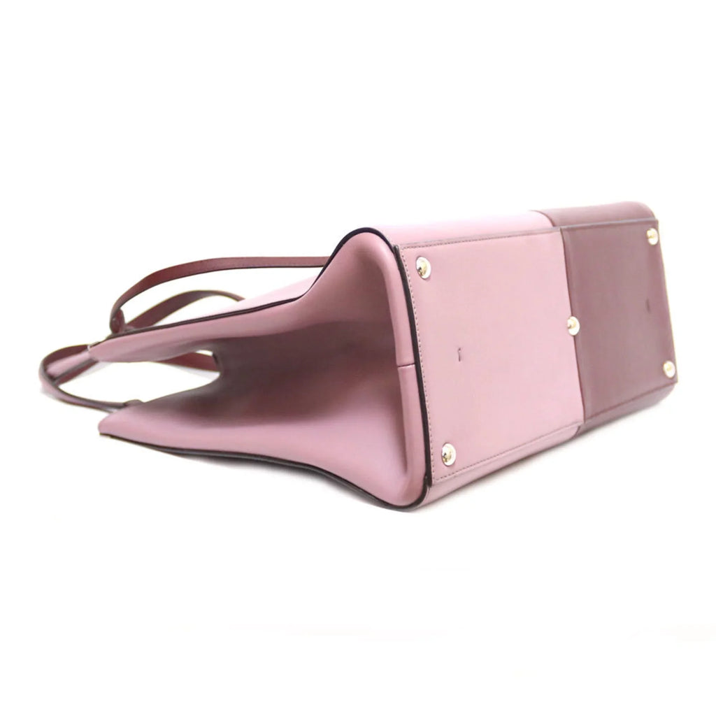 (Fair) Women's Leather Shoulder Pink Bag FENDI Fendi Pre-Owned