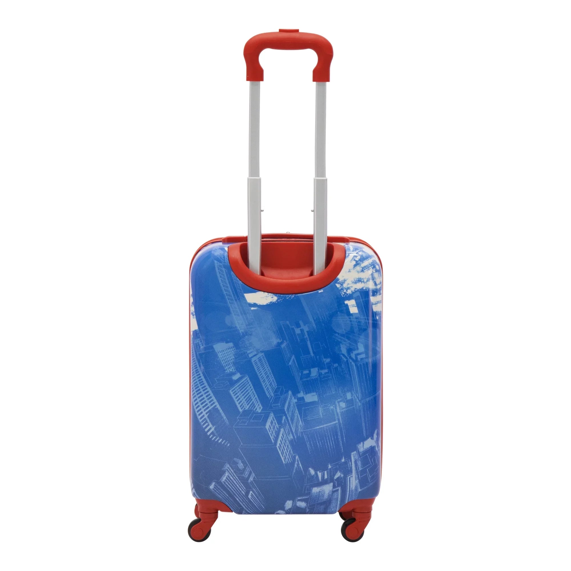 Marvel 21 Luggage, Hardshell On with Kids Inch Spider-Man Carry Suitcase Wheels, Blue Rolling