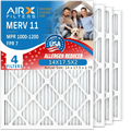 by AIRX with AIR. FILTERS New DR120 Pack Filter MERV Comparable FPR DR90 CLEAN to 1200 WICKED Style 4 Dehumidifiers & Compatible 50070171-002 Air MPR MPR & 7 Honeywell 11 14X17.5X2 1000,