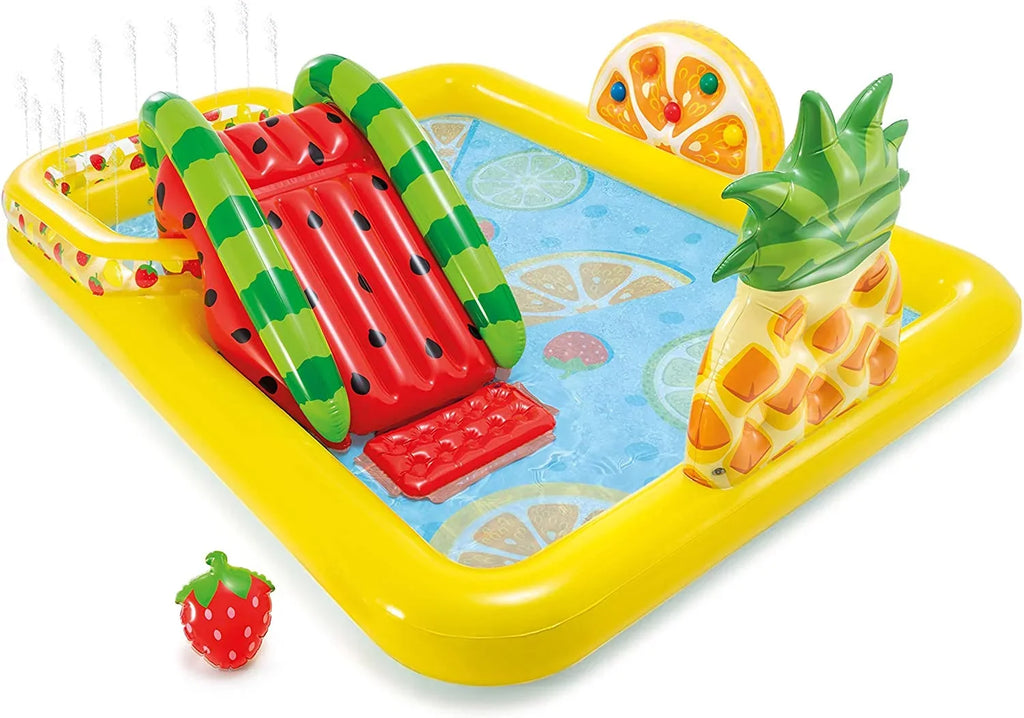 Multicolor for Center, Inflatable Ages Fruity Play 2+,