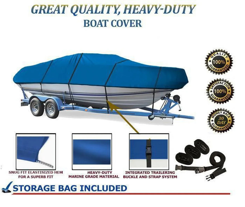 for 165 PRO QUALITY BLUE, BOAT SC PRINCECRAFT GREAT 2005-2010 COVER Compatible