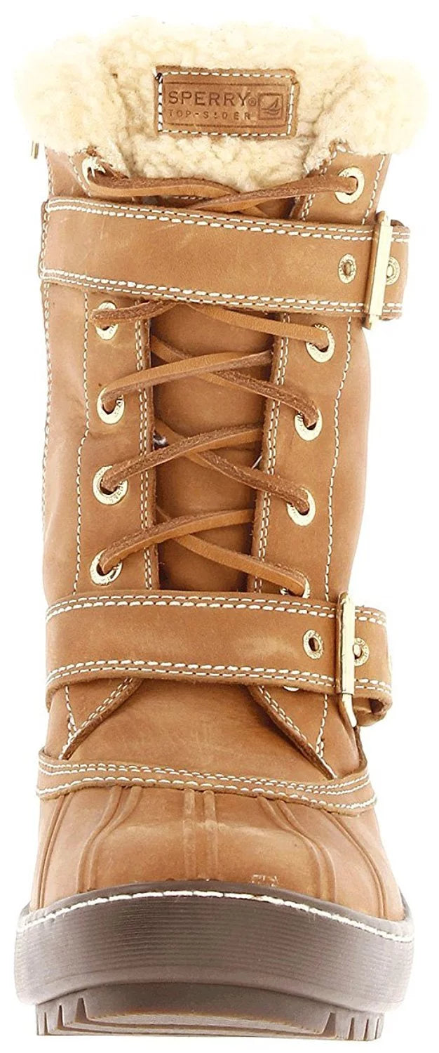 Leather) (11 Alpine Boots US, Women's Sperry Tan B(M)
