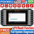 Systems Diagnostic Reader Scanner EPB Oil Calibration Throttle with Free SAS Services ABS Reset Foxwell Tool Update Car Maintainence All a Touchscreen NT726 12 5.5inch Bleeding Code OBD2
