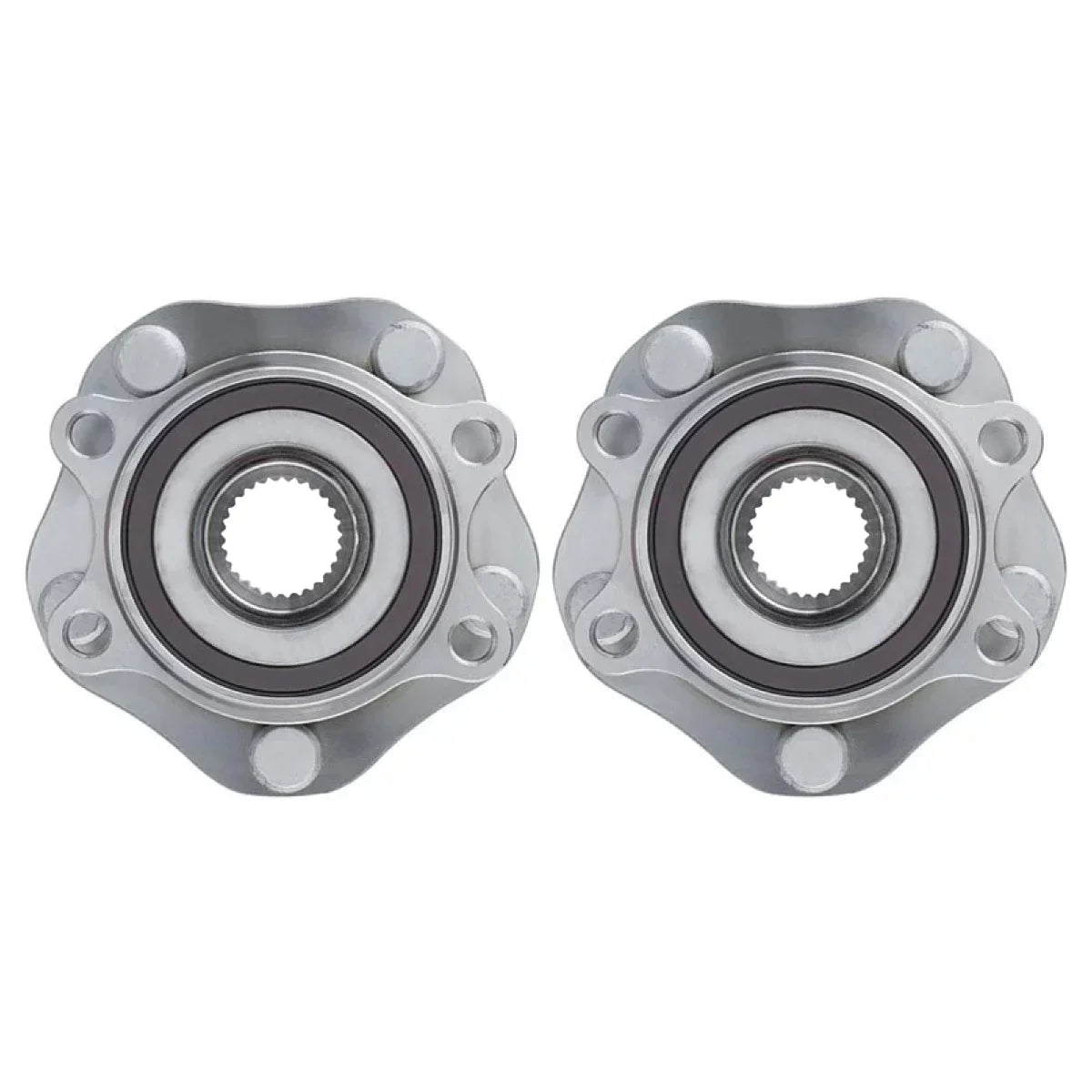 HB613359PR 2 5-Lug 2017-2018 Nissan and Rogue Set Sport 2017 2019 Wheel FWD Hub Rogue 2017-2019 Driver 2014-2016 Bearing Side 2.5L Replacement AWD Front 2018 Passenger AutoShack for Qashqai 2.0L of