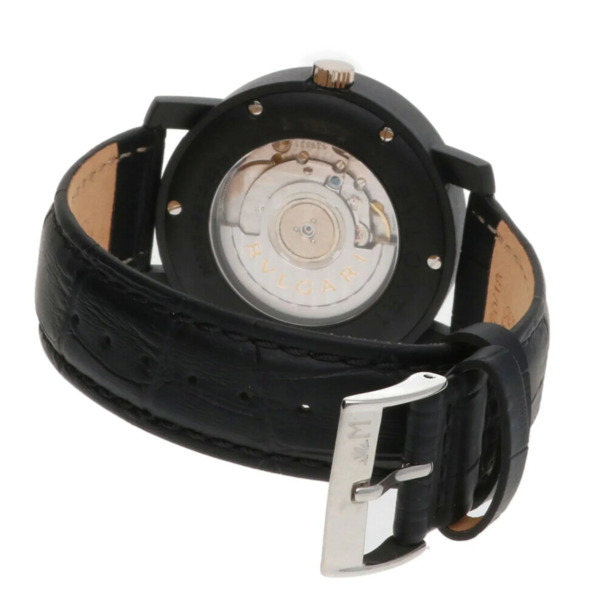 carbon men's (Good) BVLGARI BB40CL Bvlgari watch self-winding Pre-Owned