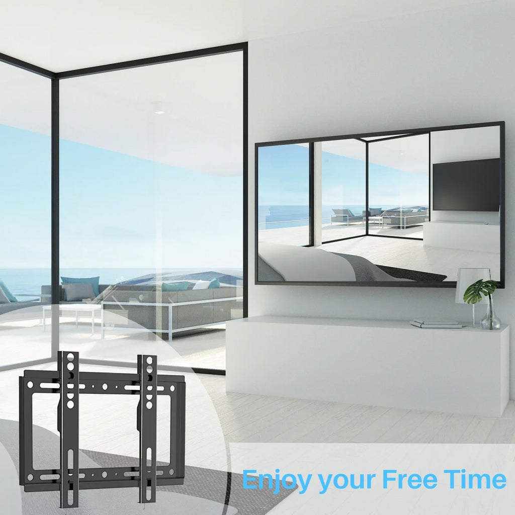Most Sylvox Max TV OLED 14-42 for Mount 200x200mm up lbs Wall LED 75x75mm RV Inch LCD TV Flat VESA Screen Mount, TV, to 55