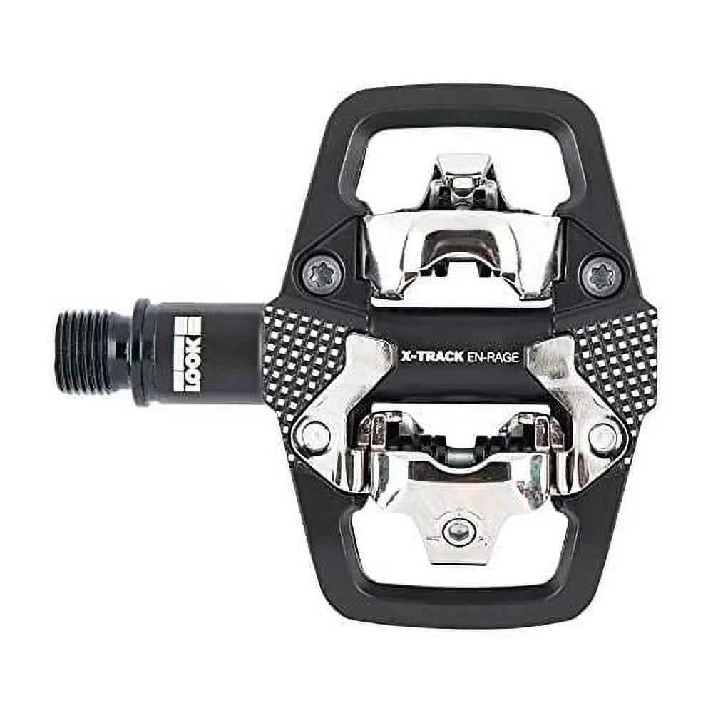 Body - Compatible Aluminum Ideal Surfaces Forged Pedal Large Cycle Pedals - Bike Mechanism MTB Trail Strong Riding For - Clipless And - X-Track - Contact Standard - Light Pedals, En-Rage SPD