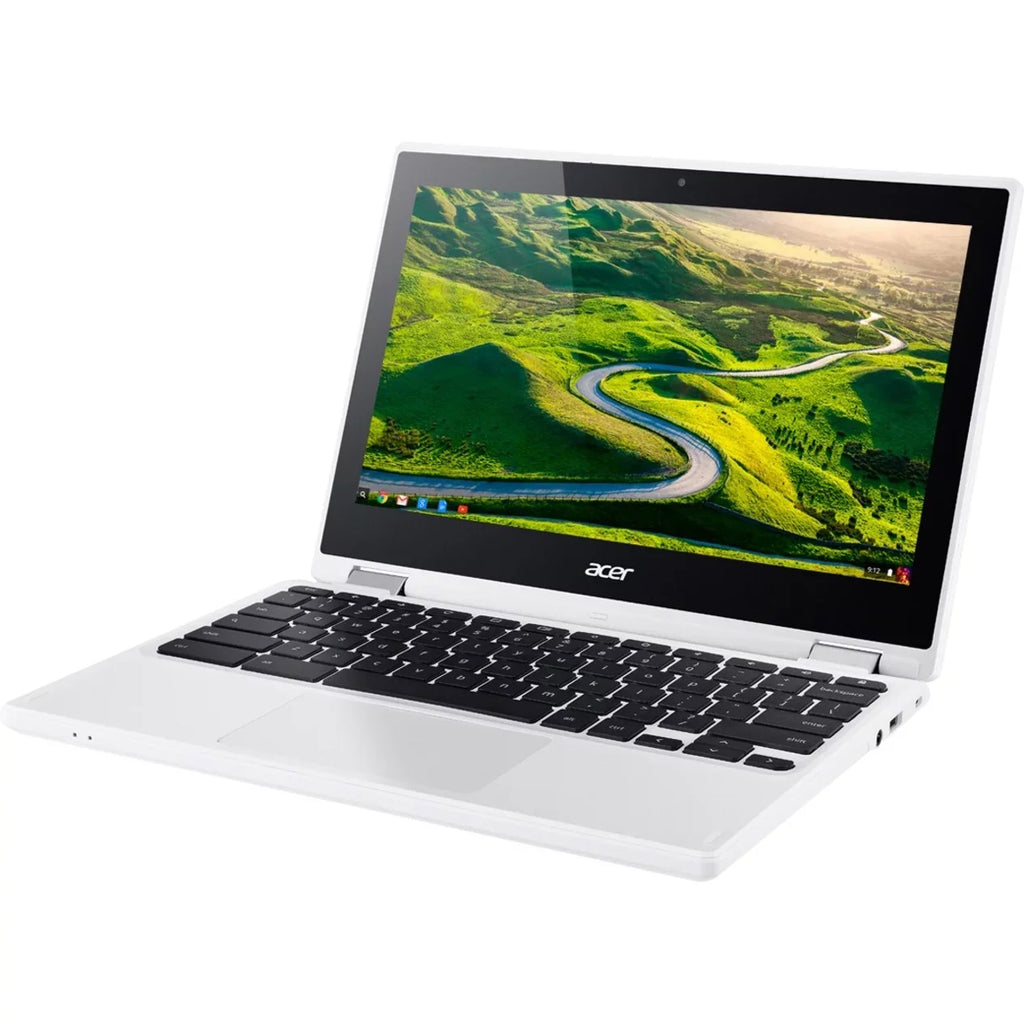 '- Chromebook Intel 16GB - 11 4GB Flash Computer 11.6" Touchscreen Acer Memory Memory - eMMC R - Touch-Screen WhiteLaptop Celeron 2-in-1 - Notebook PC CB5-132T-C8ZW