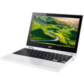 '- Chromebook Intel 16GB - 11 4GB Flash Computer 11.6" Touchscreen Acer Memory Memory - eMMC R - Touch-Screen WhiteLaptop Celeron 2-in-1 - Notebook PC CB5-132T-C8ZW