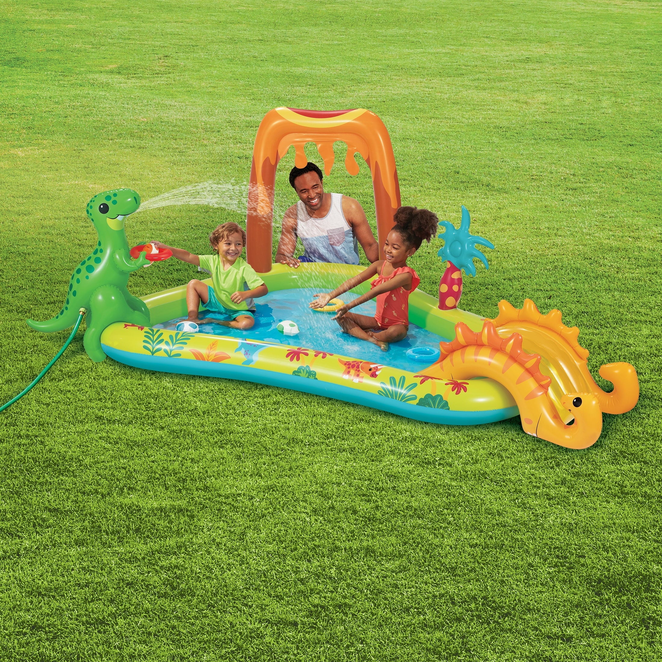 Day Play and Dino Center, Up, Inflatable 2 Ages Play Unisex