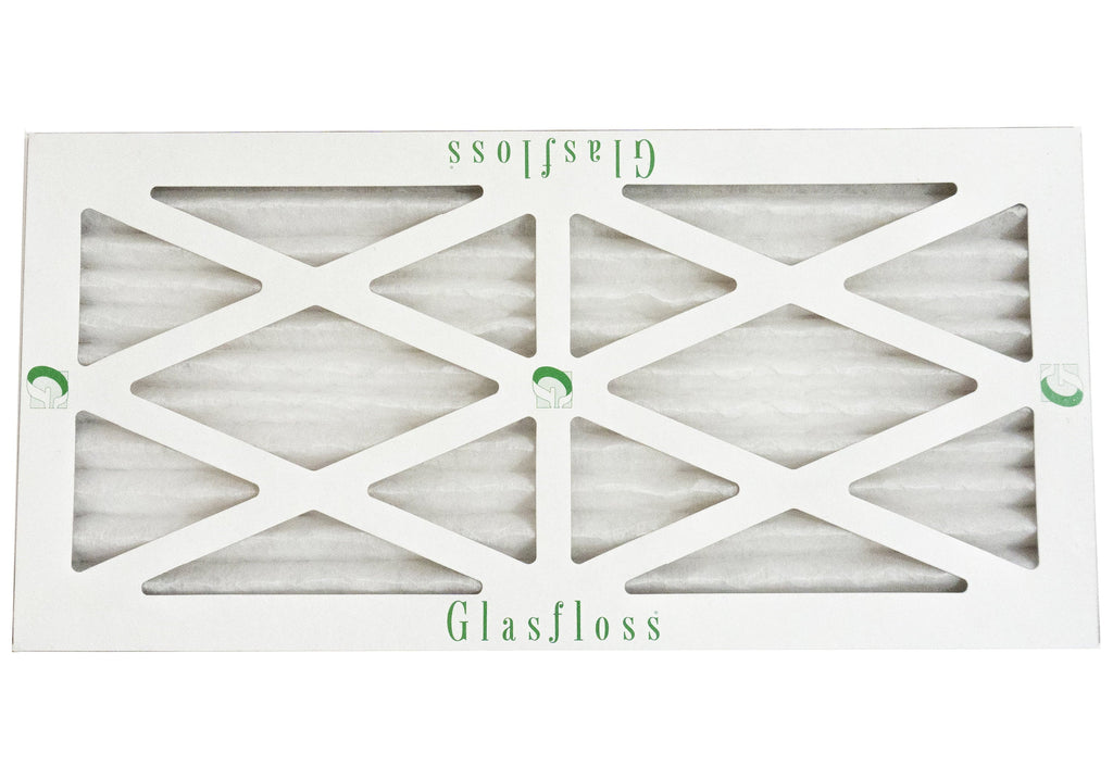 Made in 14x18x1 Glasfloss MERV - Furnace Filter Air x 10 Size: - - (Actual 17.5x7/8 -Qty:12 USA inch) 13.5