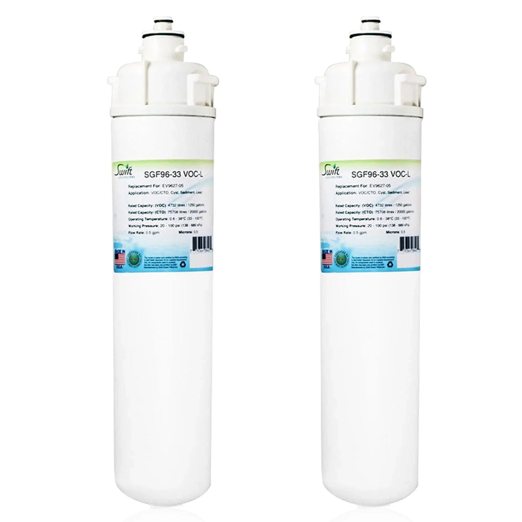 Filters Made SGF-96-33 Water Swift USA Filter Commercial (Pack VOC-L Green Compatible of in for 2) EV9627-05,