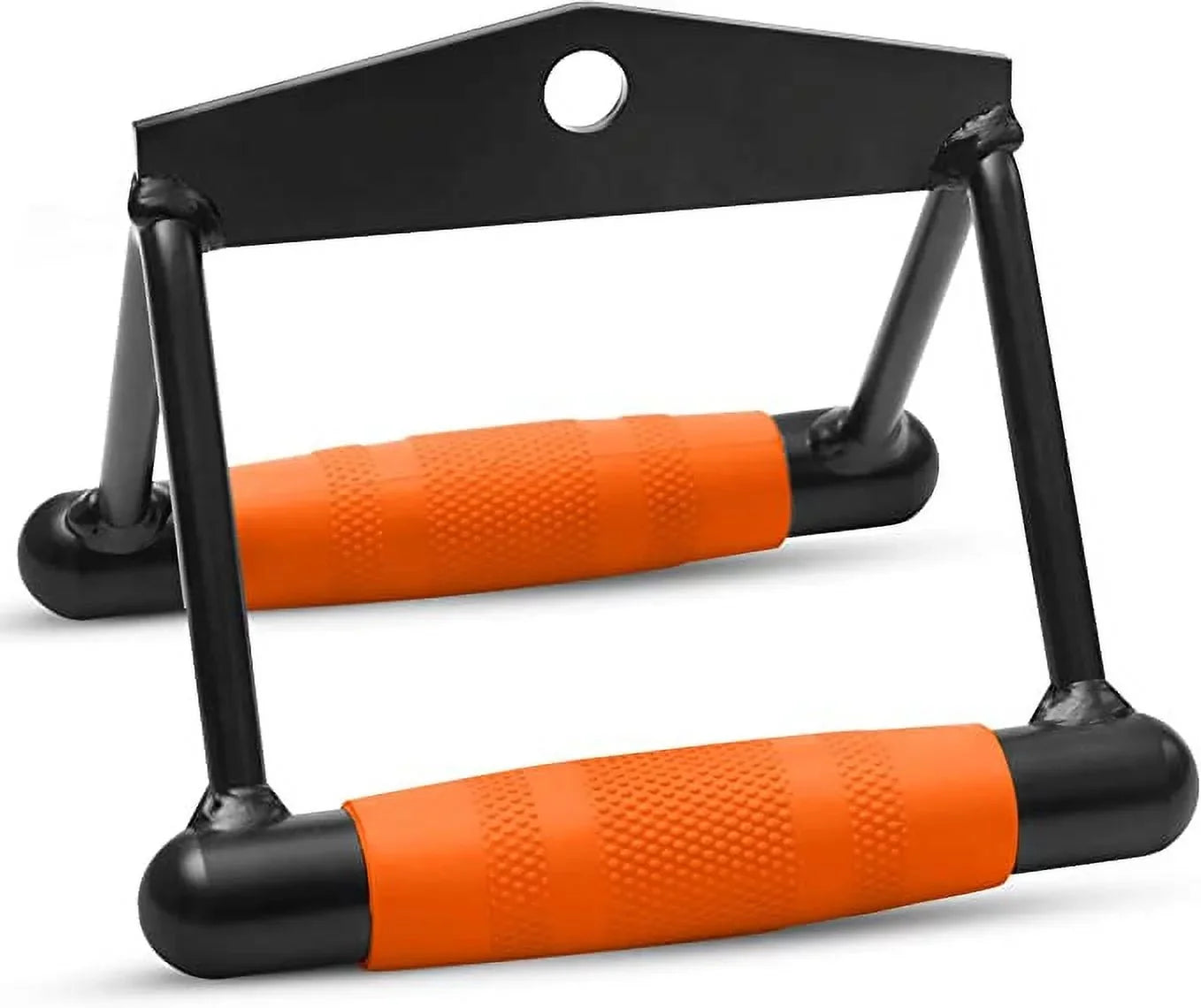 Handle D Weight with Row for Machine Row Exercises, for Workout Fit Great SQUATZ - Attachment Non Cable Cable for Rotational Slip Double Nicely All Systems 360 Knuckle, Seated Handle Degree