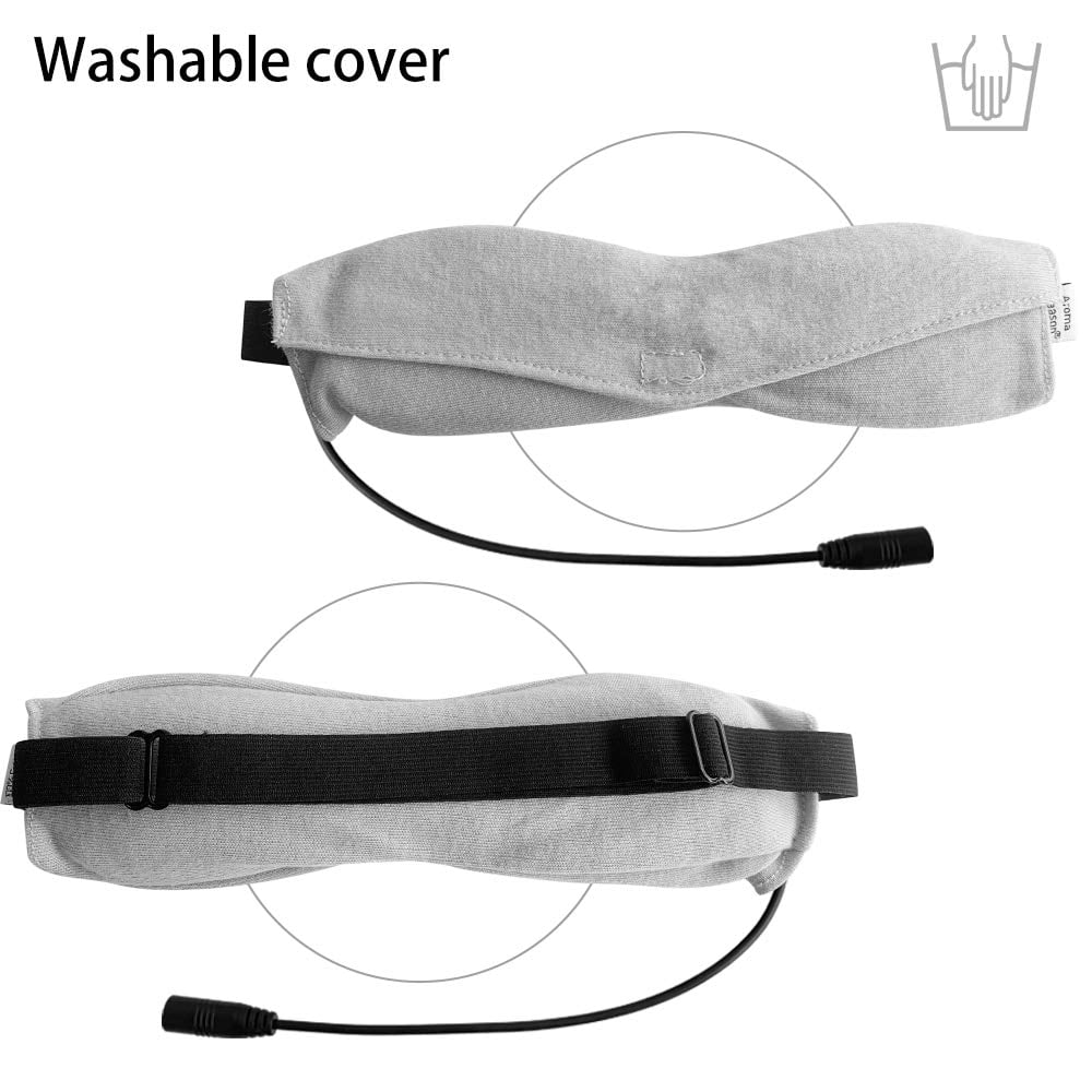 Relieve Mask Heated to Moist Season Eye Therapy Syndrome Treatment Unclog Aroma Glands, Warm Eye Dry