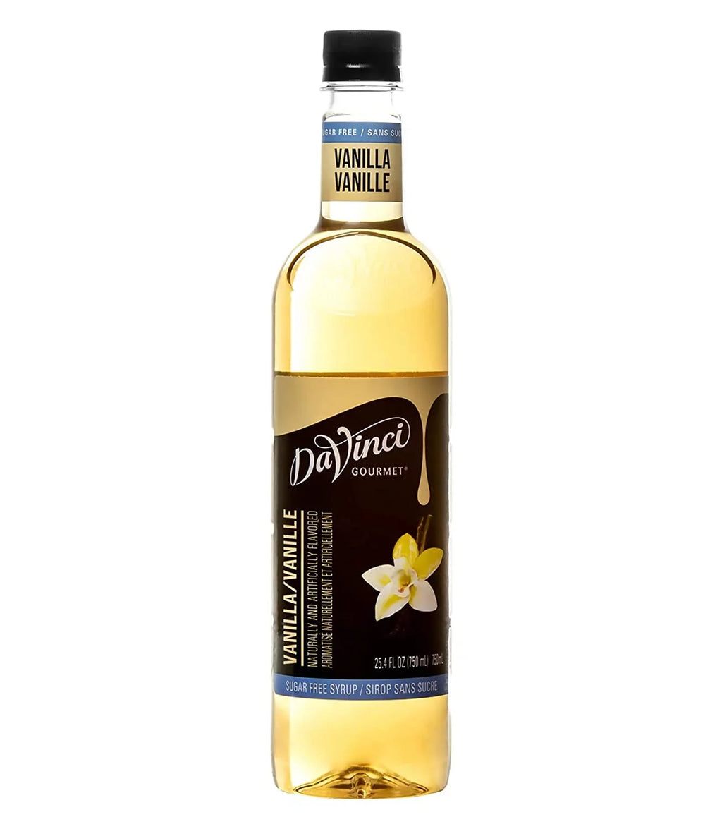 Gourmet 4) 25.5 (Pack DaVinci Sugar-Free Ounce Vanilla, Bottle Syrup, of