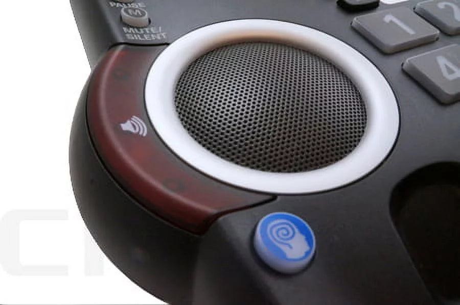 AltoPlus CID Big Black Button Extra Speakerphone, Loud Clarity