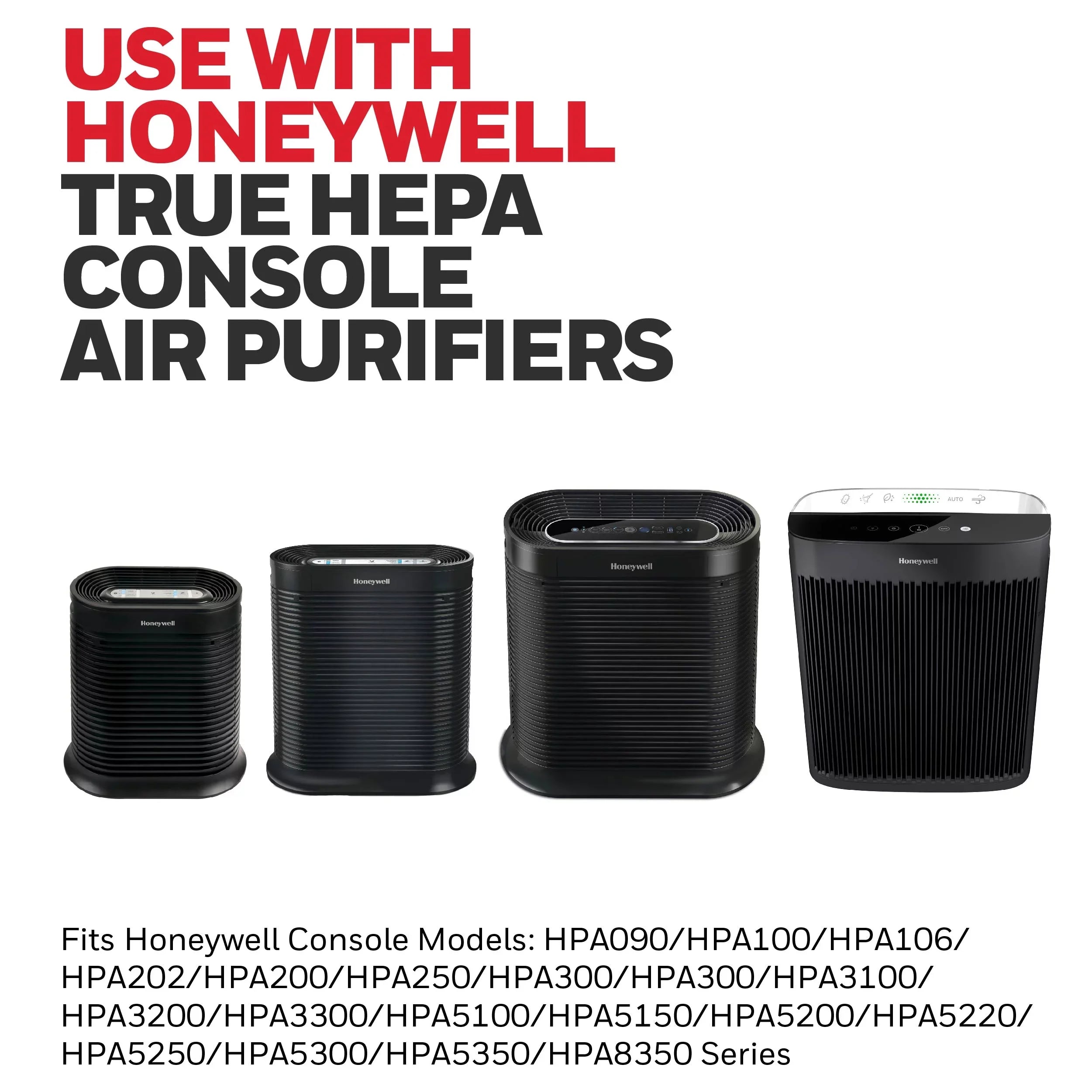 Filter, 2 R Honeywell Replacement Purifier Filter, HRF-R1, HEPA Air Pack