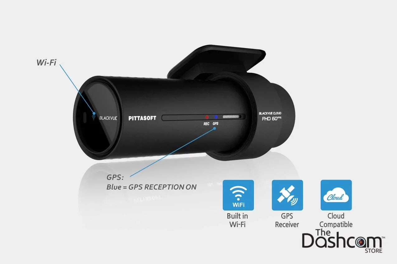 BlackVue DR750S-1CH Single-Lens GPS GB Card WiFi 1080p/60fps Memory Dashcam 16 w/