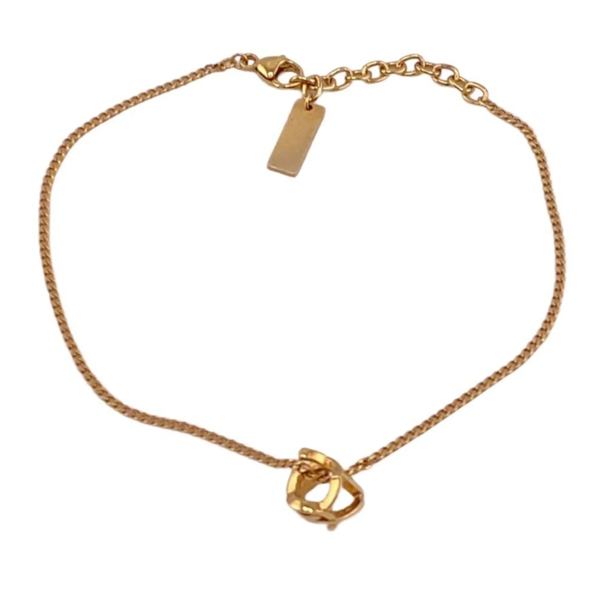 LAURENT Pre-Owned (Good) Gold Women's Bracelet Z0006130 SAINT YSL