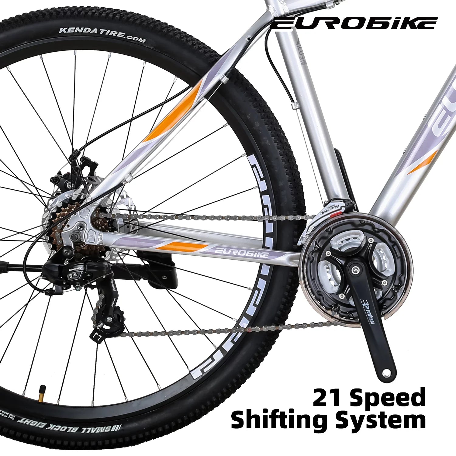 Multi-Spoke Speed,Dual inch Bikes Mens Mountain Inches, Disc Aluminum, Adults Eurobike Silver Brakes, 21 29er, Mountain 29 Bicycle X9 19 Bike, for