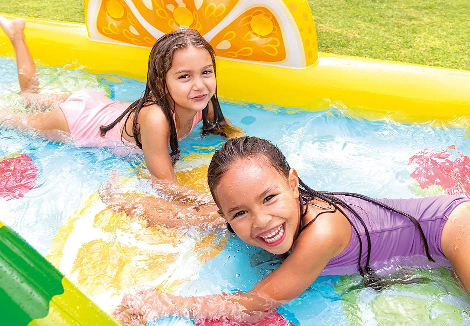 Multicolor for Center, Inflatable Ages Fruity Play 2+,