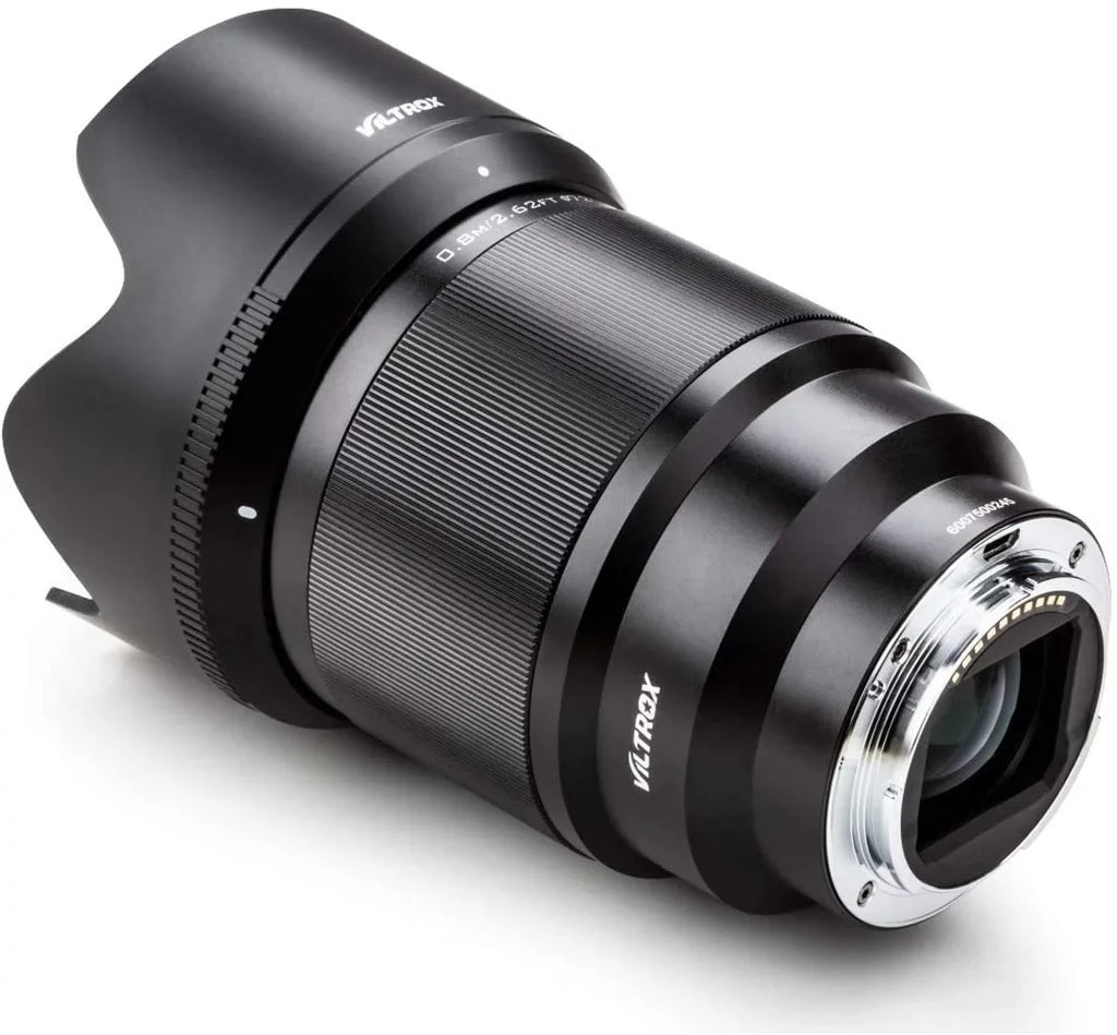 Black A7RIII A7SII Focus E-Mount a6400 A7III a6500 Camera Support Auto AF for STM F1.8 Lens Viltrox Sony 85mm A7II Sony a6300- Full-Frame