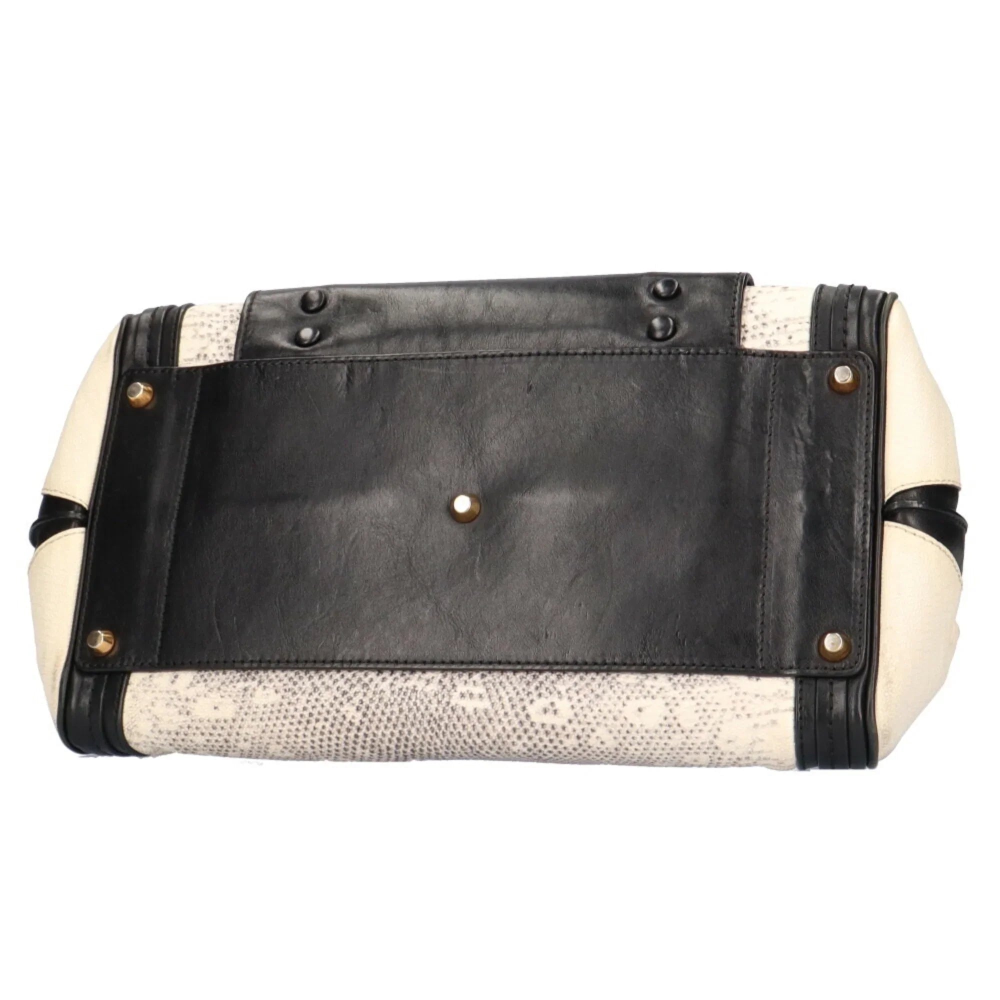 Beige Alice ChloÃ© Women's Shoulder (Good) Leather Pre-Owned Chloe Little Bag
