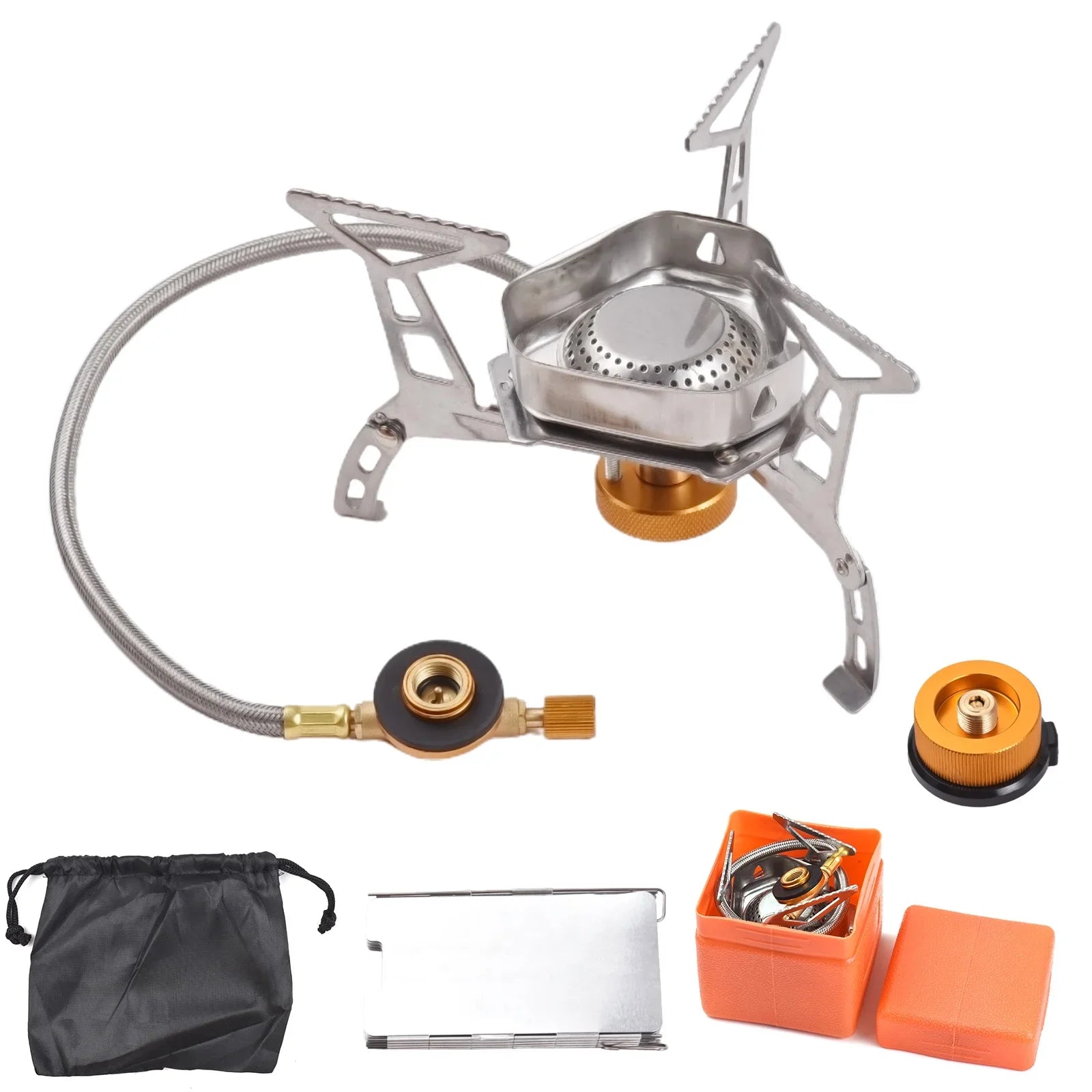 Camping Cooking for Lightweight Outdoor Carry Apexeon Stove to Stove and Kit: Gas Easy - Portable