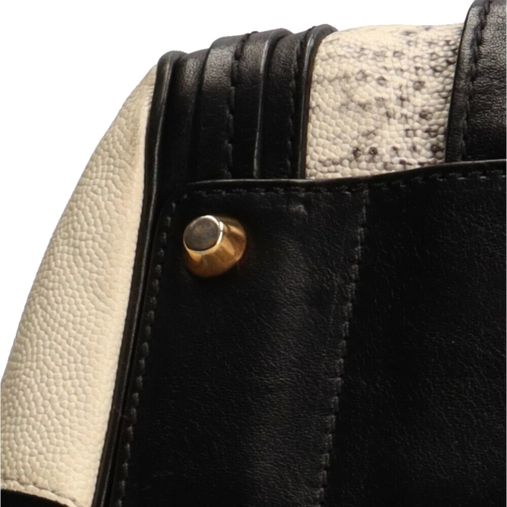 Beige Alice ChloÃ© Women's Shoulder (Good) Leather Pre-Owned Chloe Little Bag