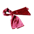Heart Silk Blosom Blancho Romantic Deep Pink & BOW Comfy Scarf/Wrap/Shawl(Large) Design & Lovely
