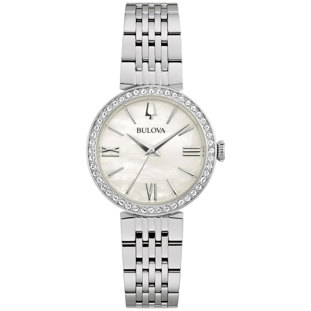 Bulova - Crystal Accent Stainless 96L284 Women's Steel Watch