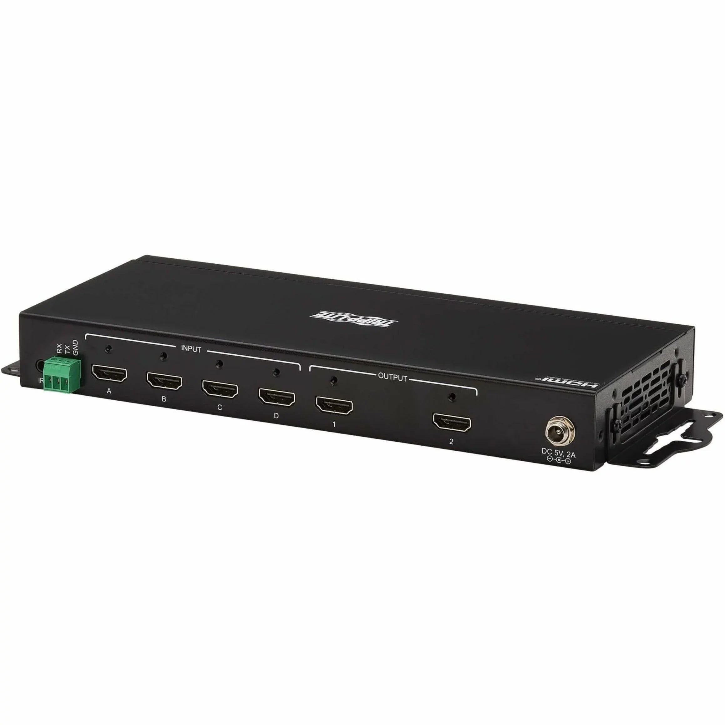 60 4x2 - 4K x HDR, with Signage, HDMI TAA 1080p2 4:4:4, Multi-Resolution Lite 4K Blu-ray Support, and Hz, Computer, Remote - Display, - x Control 2160 Digital Matrix 2 - Switch/Splitter Tripp ... 3840