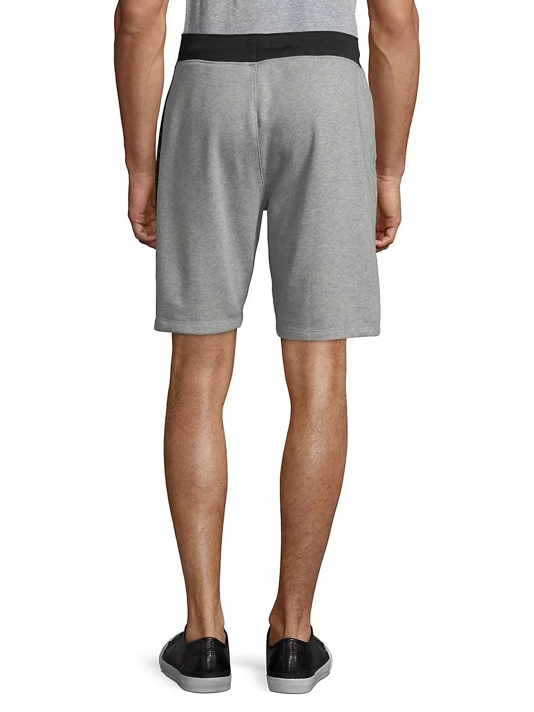 HEATHER Drawstring Calvin Klein Shorts, GRAY FADED Knit US Large Men's