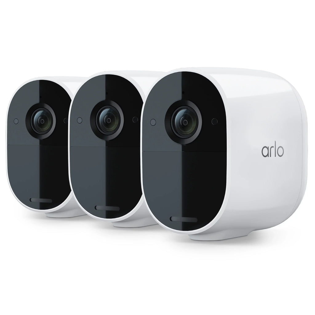 '- VMC2320W Video 3 Arlo Essential Pack, Wireless Security,1080p Camera -