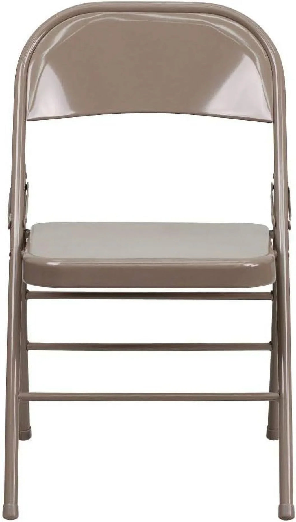 Triple Hinged Series HERCULES Chair & Folding Double Metal Pack Braced 2 Beige
